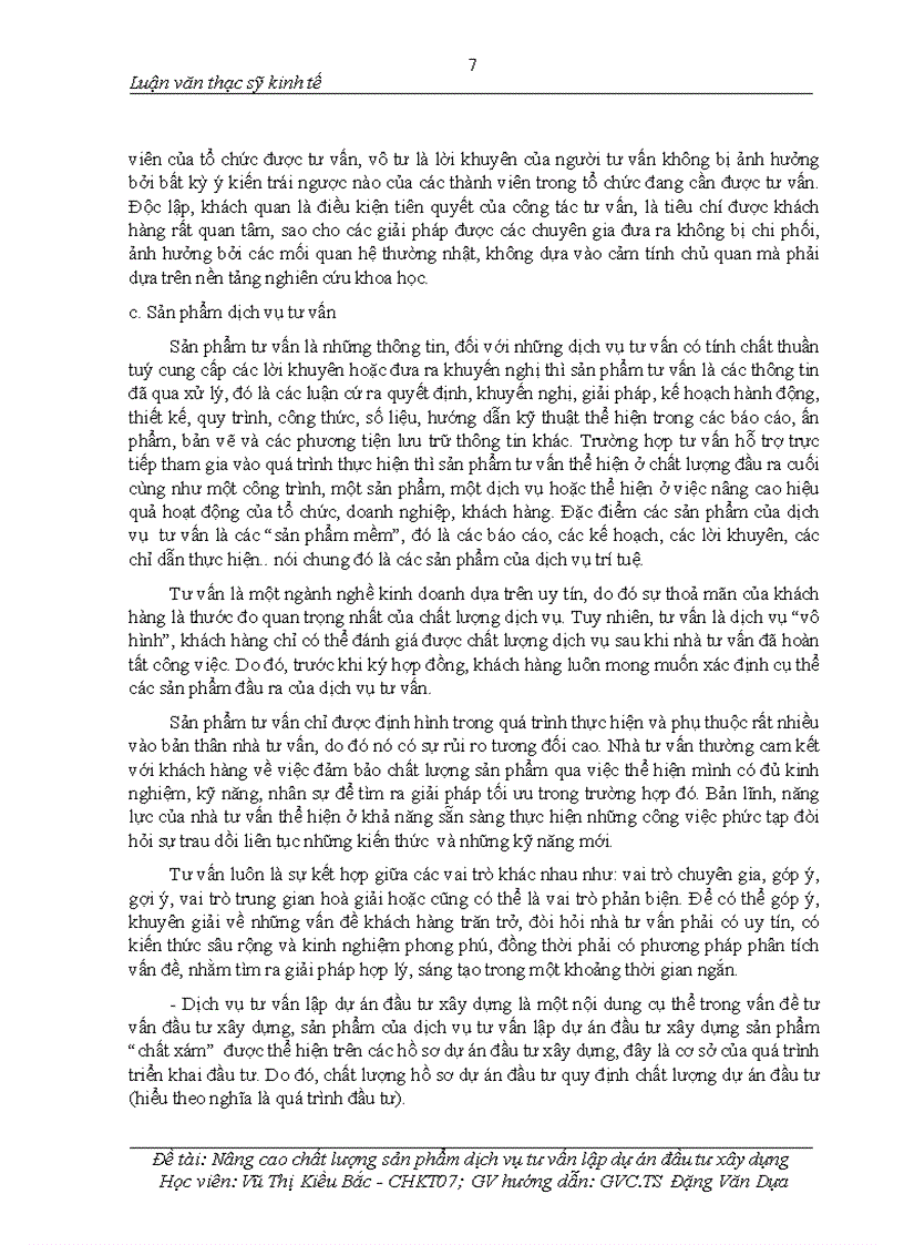 image for page Nâng cao chất lượng sản phẩm dịch vụ tư vấn lập dự án đầu tư xây dựng