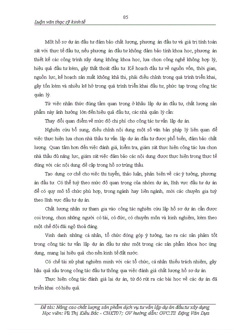 image for page Nâng cao chất lượng sản phẩm dịch vụ tư vấn lập dự án đầu tư xây dựng