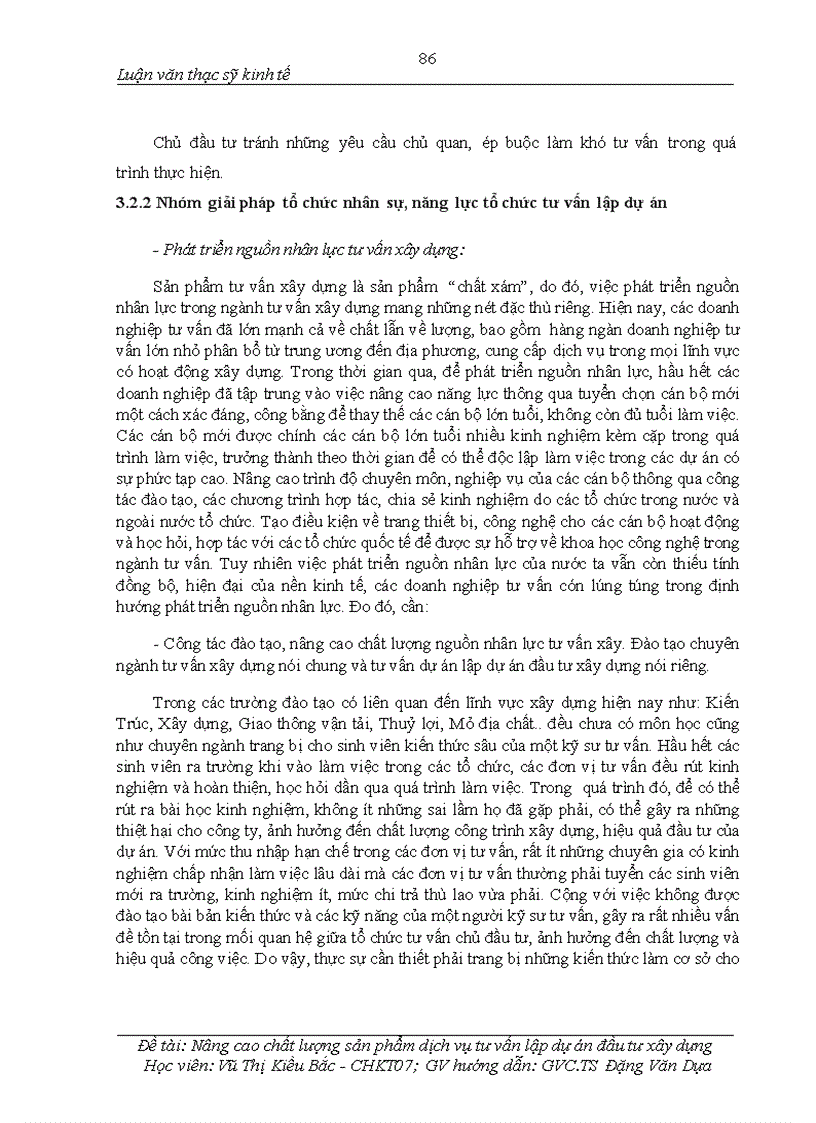 image for page Nâng cao chất lượng sản phẩm dịch vụ tư vấn lập dự án đầu tư xây dựng