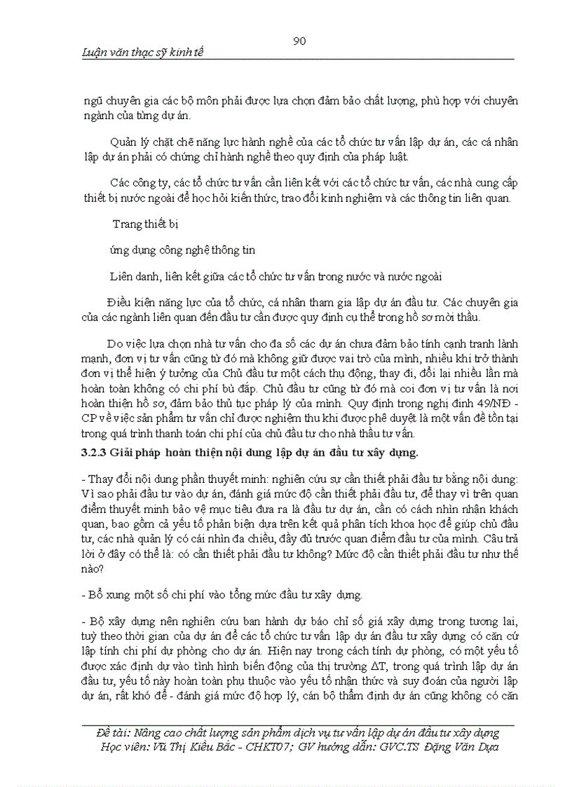 image for page Nâng cao chất lượng sản phẩm dịch vụ tư vấn lập dự án đầu tư xây dựng