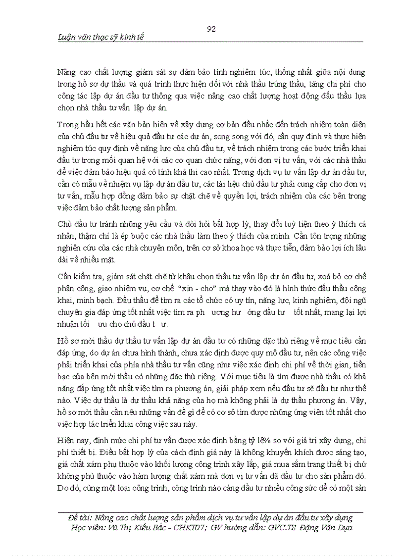 image for page Nâng cao chất lượng sản phẩm dịch vụ tư vấn lập dự án đầu tư xây dựng