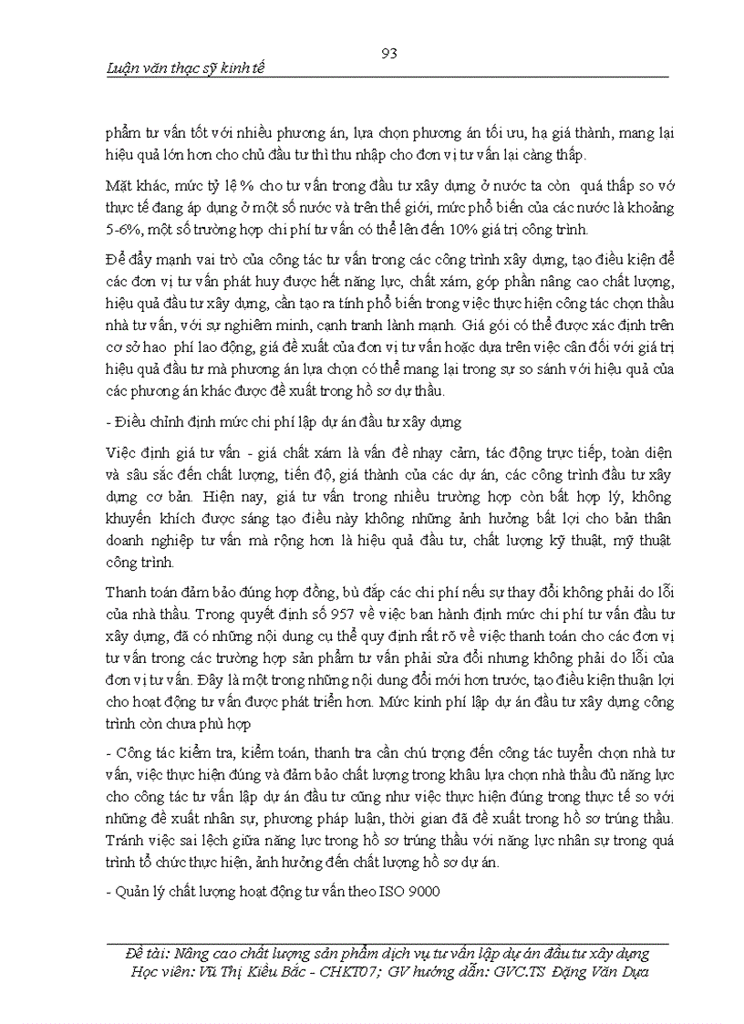 image for page Nâng cao chất lượng sản phẩm dịch vụ tư vấn lập dự án đầu tư xây dựng