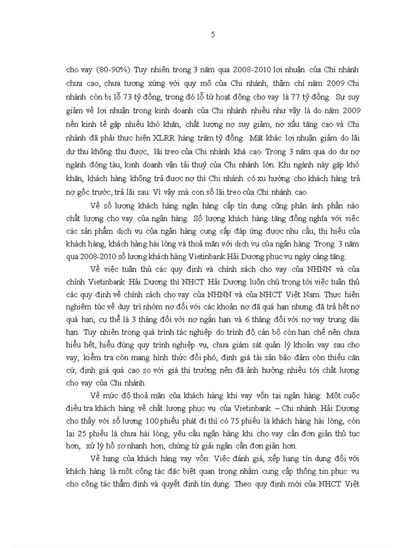 image for page Nâng cao chất lượng cho vay tại Ngân hàng TMCP Công thương Việt Nam Chi nhánh Hải Dương