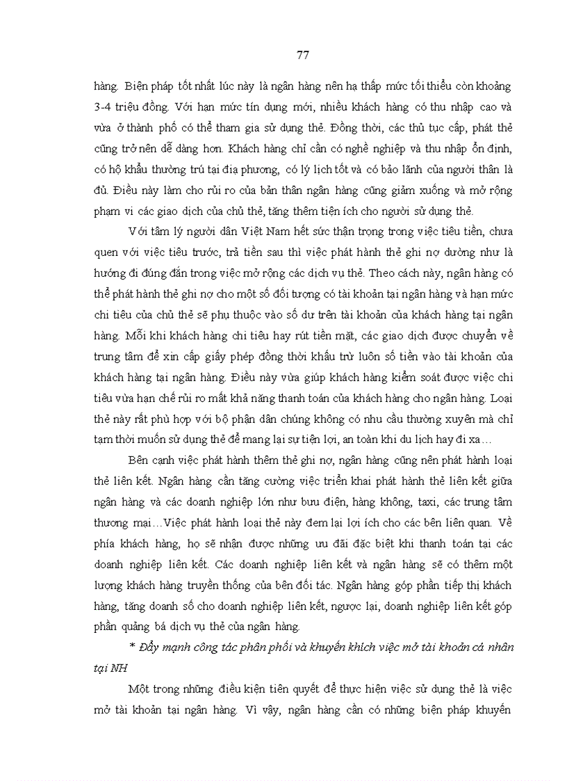 image for page Phát triển dịch vụ ngân hàng phi tín dụng đối với khách hàng cá nhân tại Ngân Hàng Kỹ Thương Việt Nam chi nhánh Chương Dương