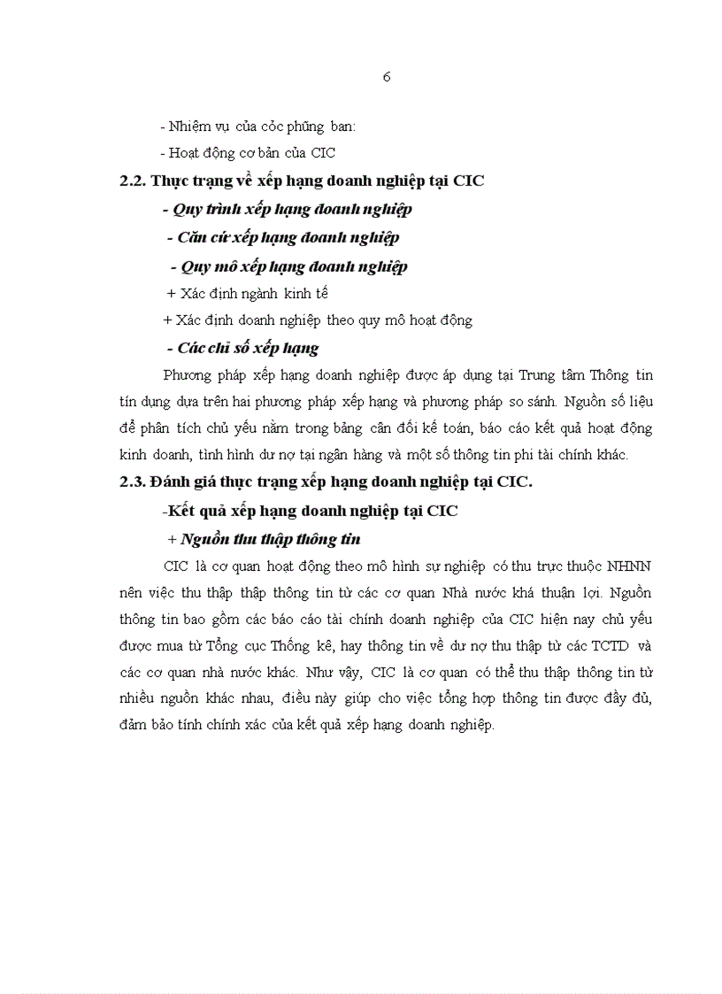 image for page Hoàn thiện xếp hạng doanh nghiệp tại Trung tâm Thông tin tín dụng Ngân hàng Nhà nước Việt Nam