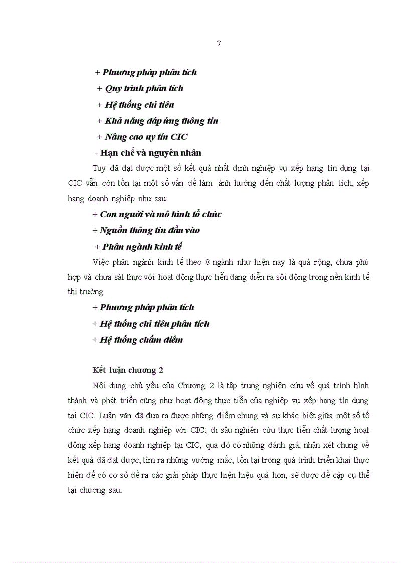 image for page Hoàn thiện xếp hạng doanh nghiệp tại Trung tâm Thông tin tín dụng Ngân hàng Nhà nước Việt Nam