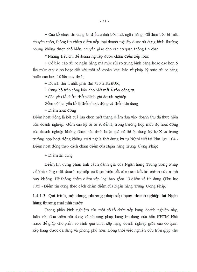 image for page Hoàn thiện xếp hạng doanh nghiệp tại Trung tâm Thông tin tín dụng Ngân hàng Nhà nước Việt Nam