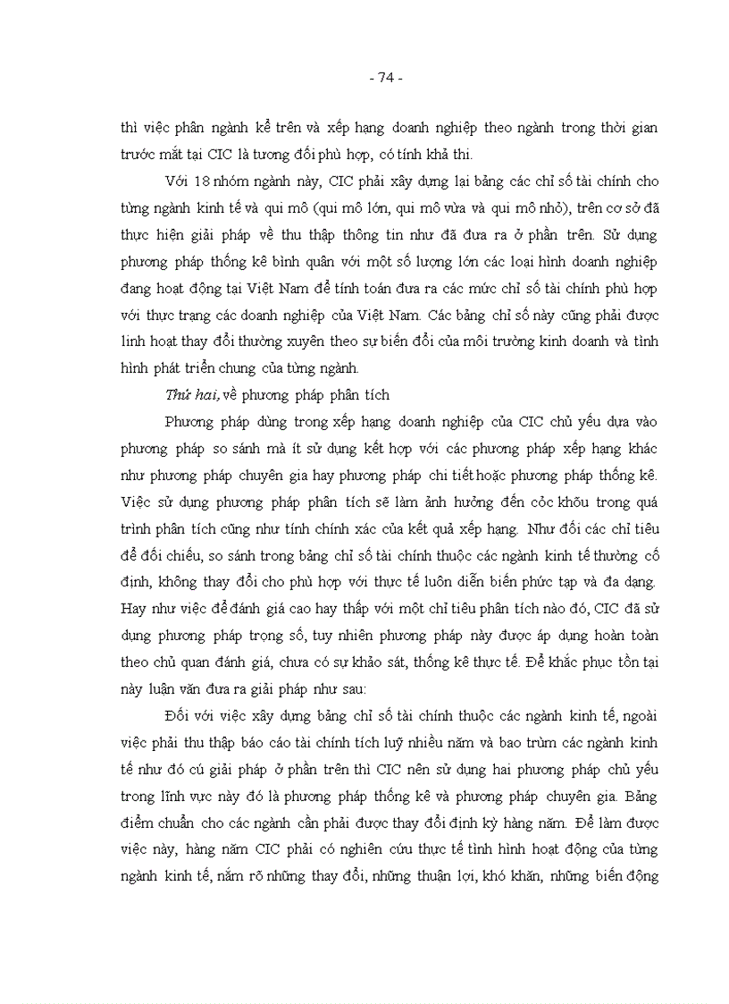 image for page Hoàn thiện xếp hạng doanh nghiệp tại Trung tâm Thông tin tín dụng Ngân hàng Nhà nước Việt Nam