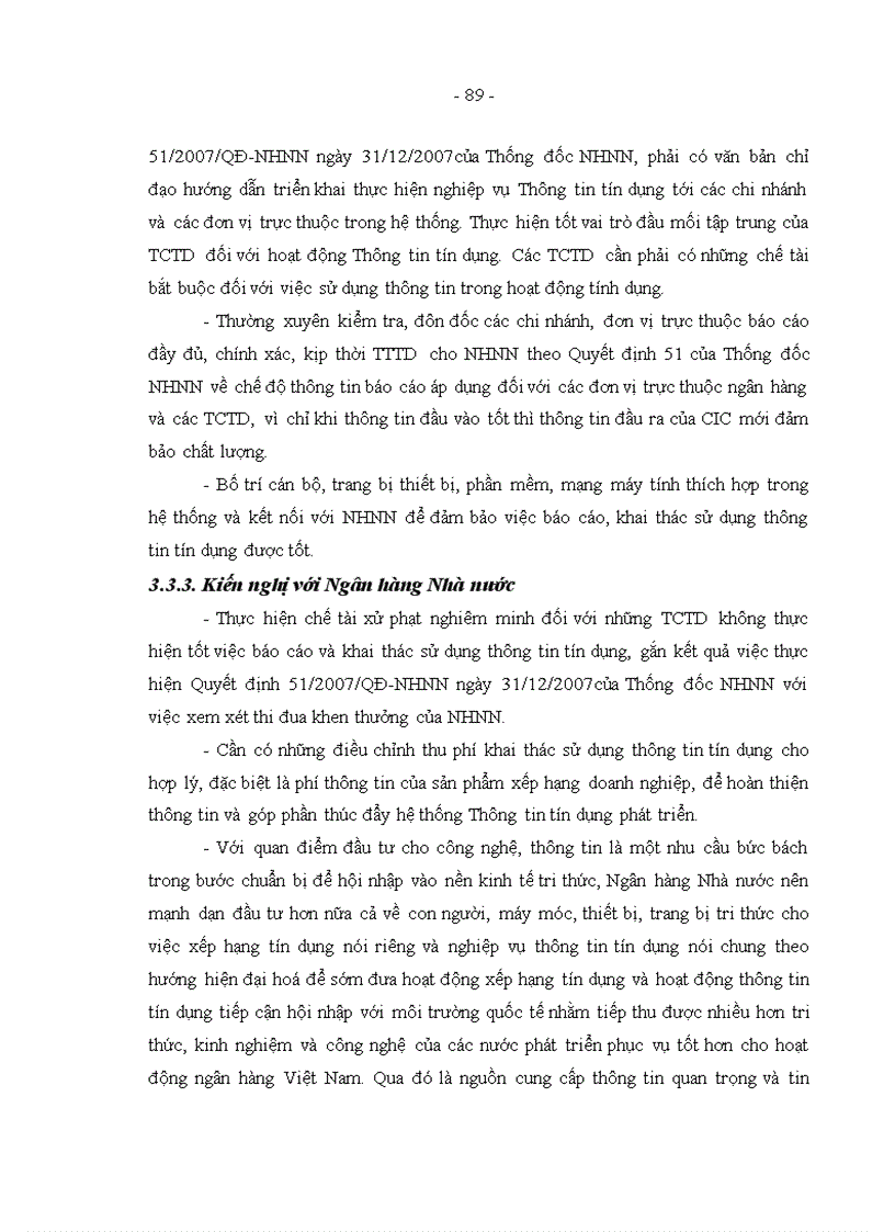 image for page Hoàn thiện xếp hạng doanh nghiệp tại Trung tâm Thông tin tín dụng Ngân hàng Nhà nước Việt Nam