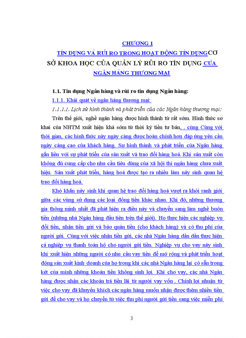 image for page Quản lý rủi ro tín dụng tại Ngân hàng TMCP Công thương Việt Nam Chi nhánh Ba Đình