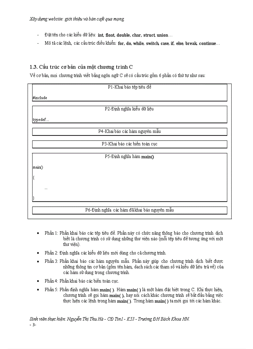 image for page Xây dựng website giới thiệu và bán cafe qua mạng