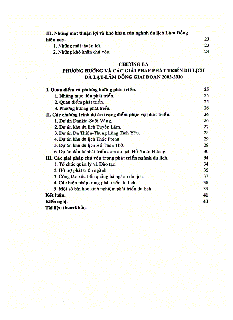 image for page Phương hướng phát triển ngành du lịch Đà Lạt Lâm Đồng