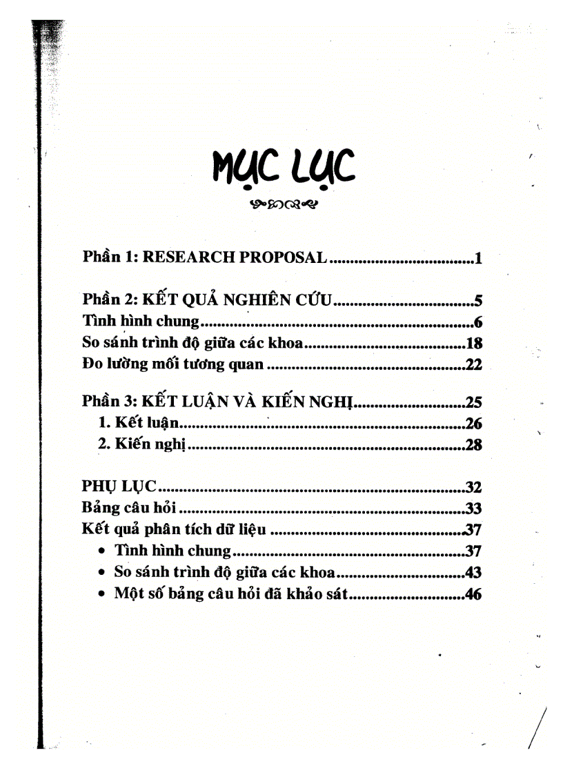 Thực trạng về việc học và sử dụng tiếng Anh của sinh viên trường đại học Kinh tế