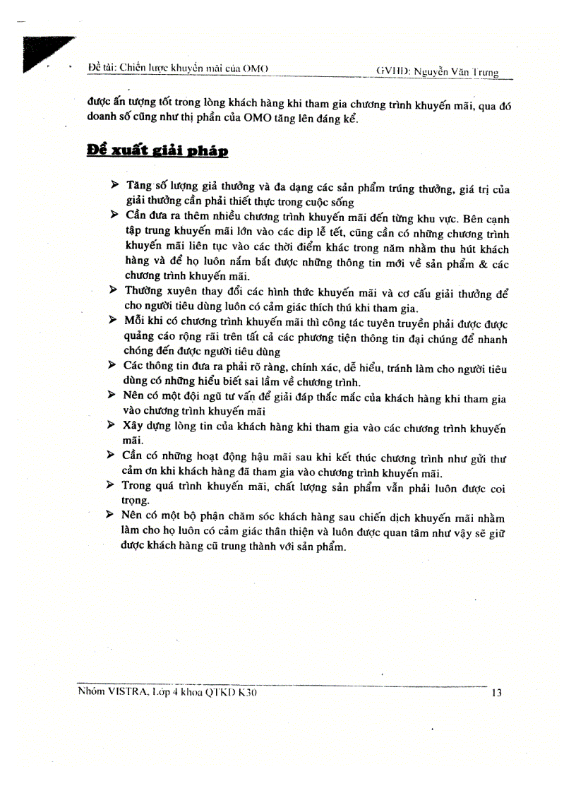 image for page Chiến lược khuyến mãi của omo với người tiêu dùng