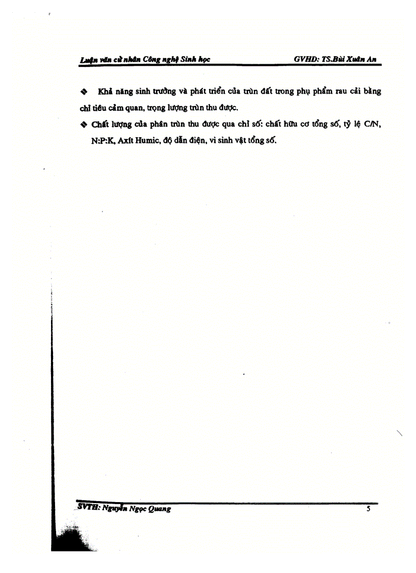 image for page Khảo sát ảnh hưởng trùn đất trong xử lý phụ phẩm rau cải