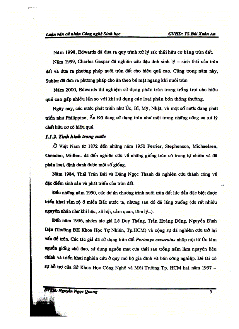 image for page Khảo sát ảnh hưởng trùn đất trong xử lý phụ phẩm rau cải