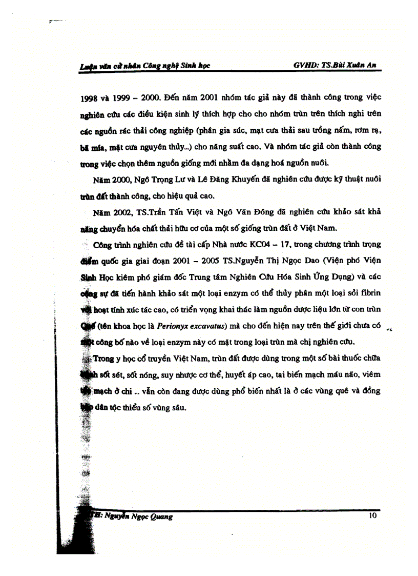 image for page Khảo sát ảnh hưởng trùn đất trong xử lý phụ phẩm rau cải