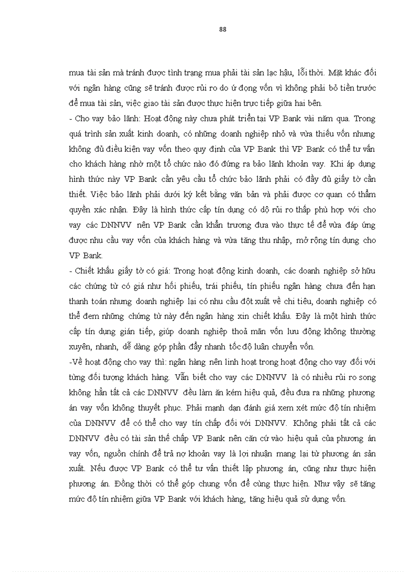 image for page Mở rộng tín dụng đối với các Doanh nghiệp nhỏ và vừa tại Ngân hàng VPBank