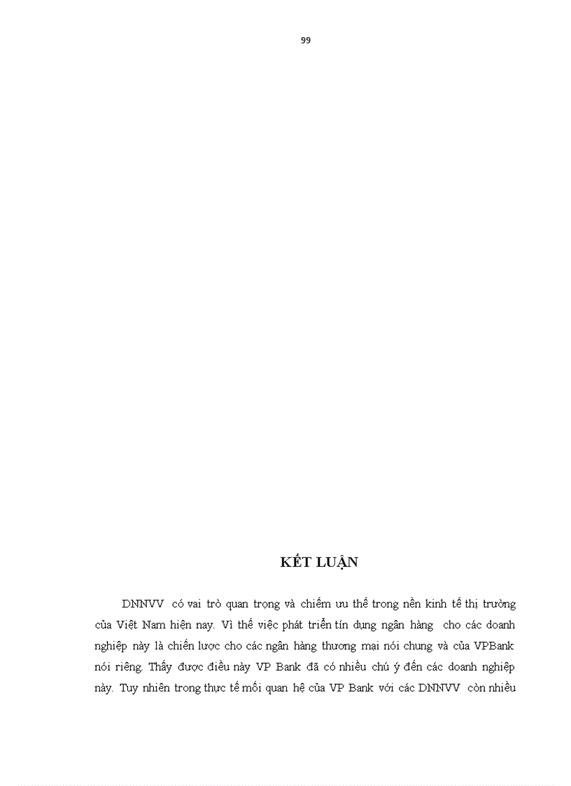 image for page Mở rộng tín dụng đối với các Doanh nghiệp nhỏ và vừa tại Ngân hàng VPBank