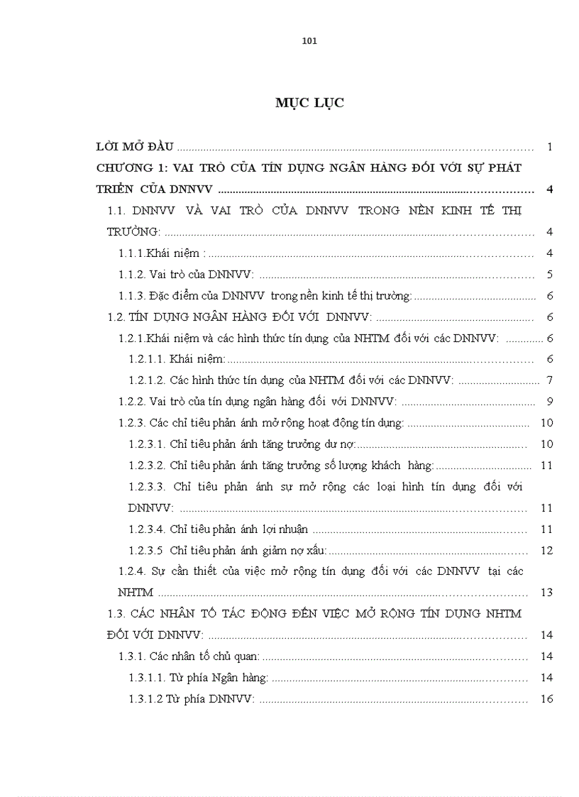 image for page Mở rộng tín dụng đối với các Doanh nghiệp nhỏ và vừa tại Ngân hàng VPBank