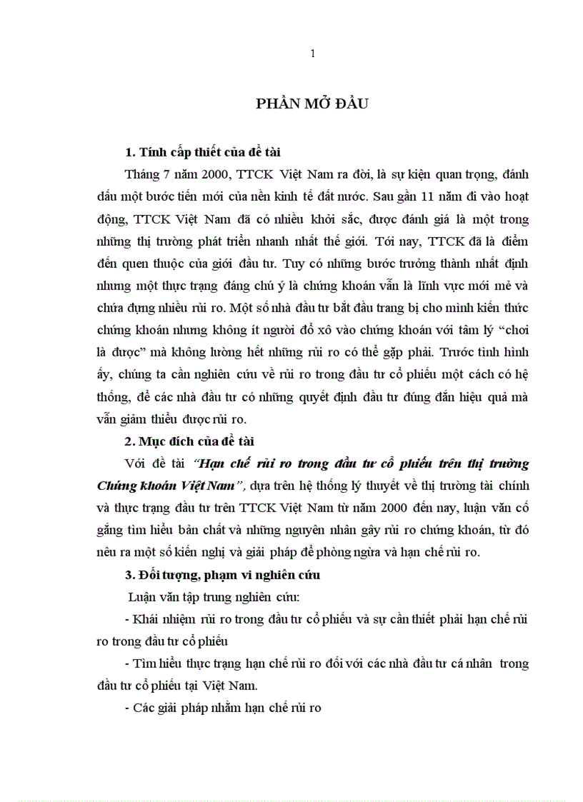 image for page Một số giải pháp phòng ngừa và hạn chế rủi ro trong đầu tư cổ phiếu