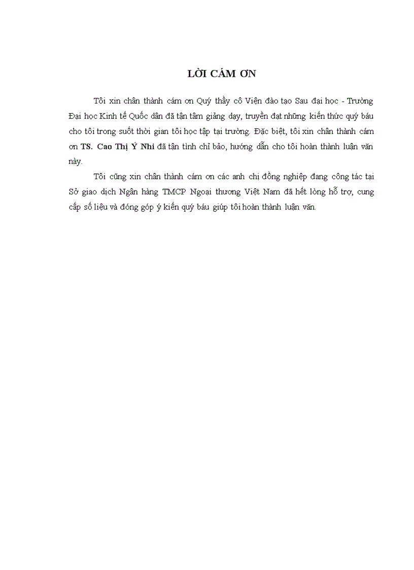 image for page Nâng cao hiệu quả huy động vốn tại Sở giao dịch Ngân hàng Thương mại cổ phần Ngoại thương Việt Nam