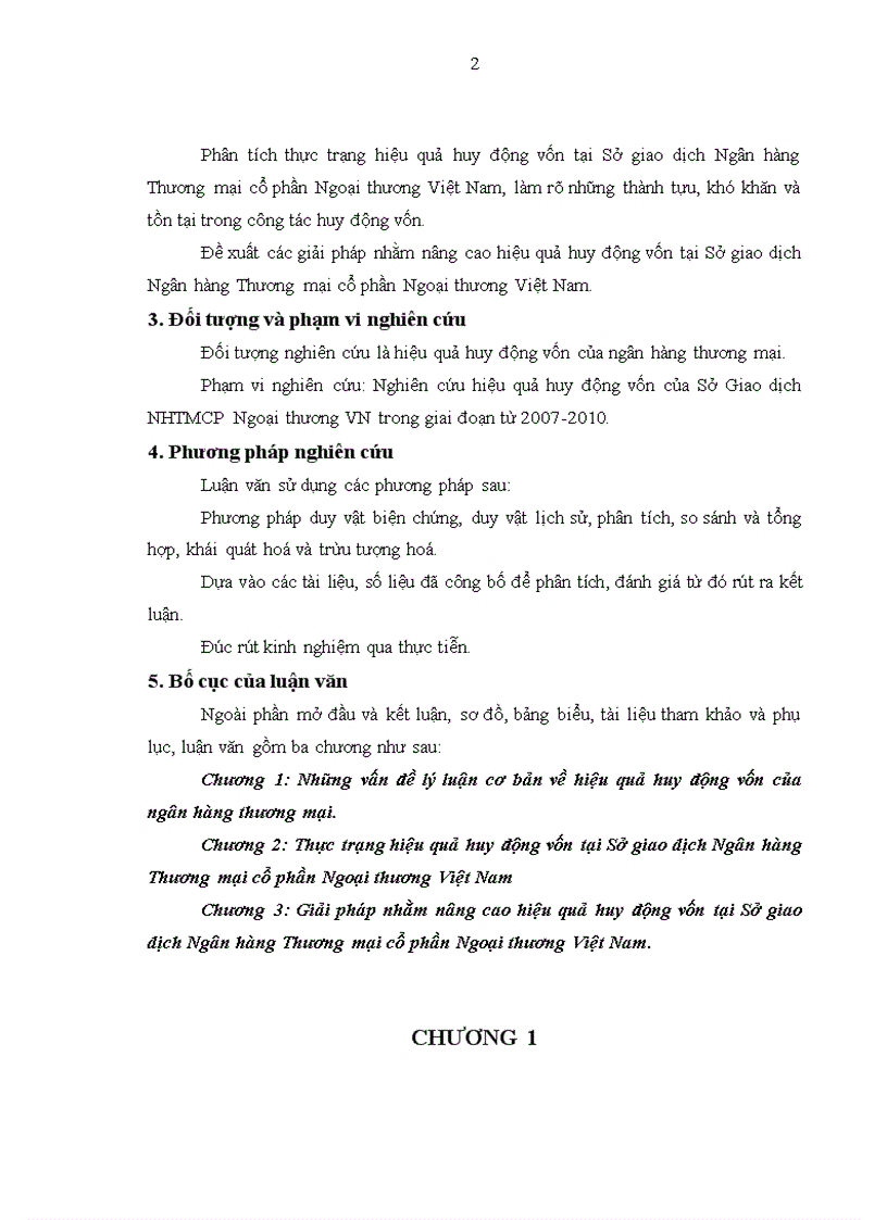 image for page Nâng cao hiệu quả huy động vốn tại Sở giao dịch Ngân hàng Thương mại cổ phần Ngoại thương Việt Nam