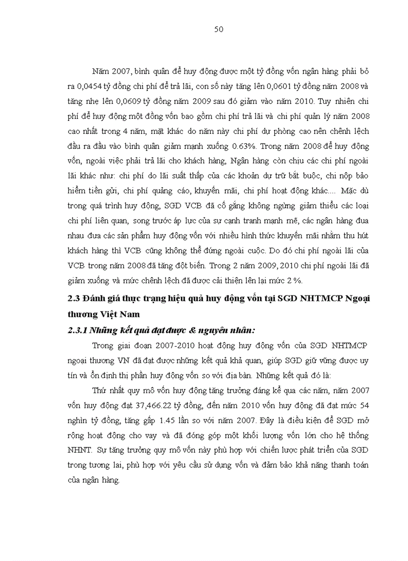 image for page Nâng cao hiệu quả huy động vốn tại Sở giao dịch Ngân hàng Thương mại cổ phần Ngoại thương Việt Nam