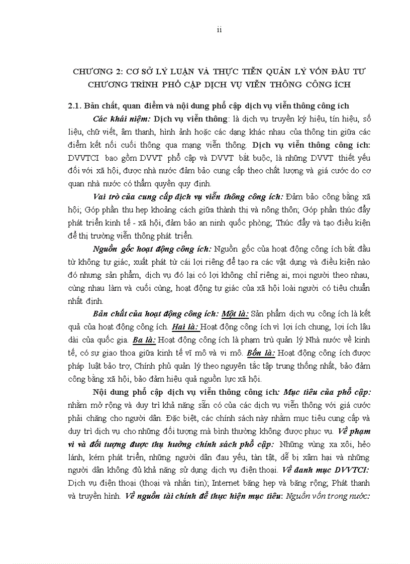 image for page Quản lý vốn đầu tư chương trình phổ cập dịch vụ viễn thông công ích tại quỹ dịch vụ viễn thông công ích việt nam giai đoạn 2006 2015