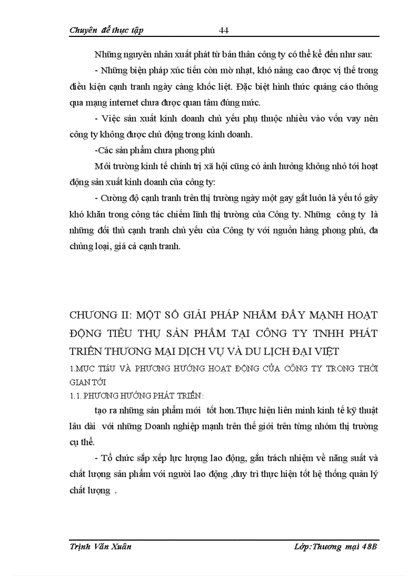 image for page Giải pháp đẩy mạnh hoạt động tiêu thụ sản phẩm tại công ty TNHH phát triển thương mại dịch vụ và du lịch Đại Việt