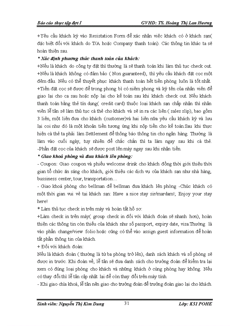 image for page Báo cáo thực tập chương trình quản trị kinh doanh khách sạn