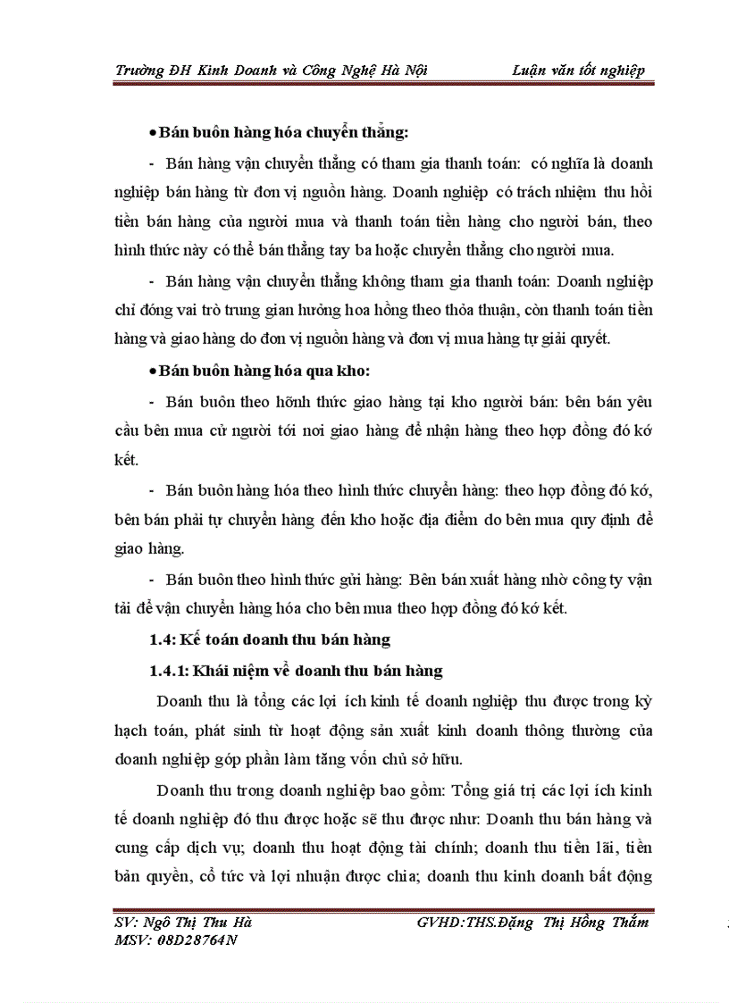 image for page Kế toán bán hàng và xác định kết quả bán hàng