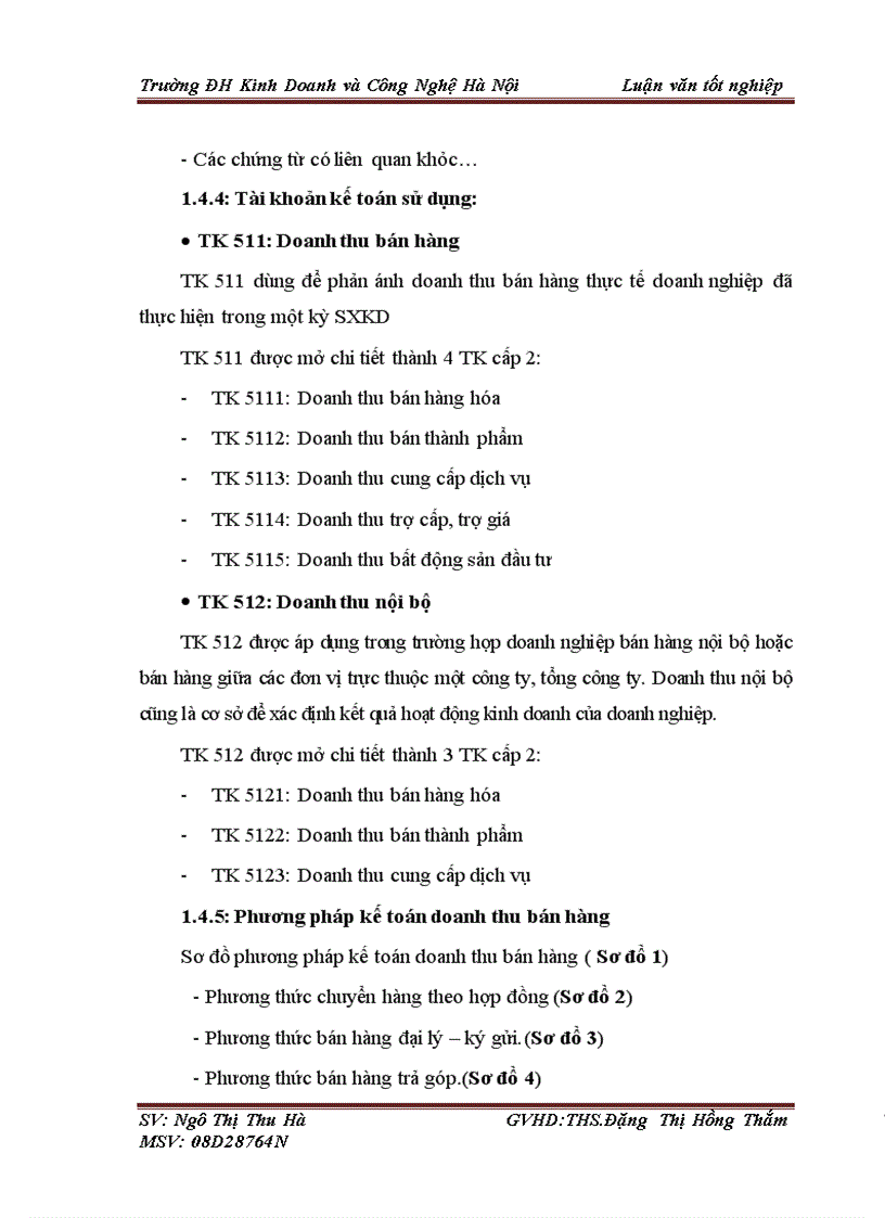 image for page Kế toán bán hàng và xác định kết quả bán hàng