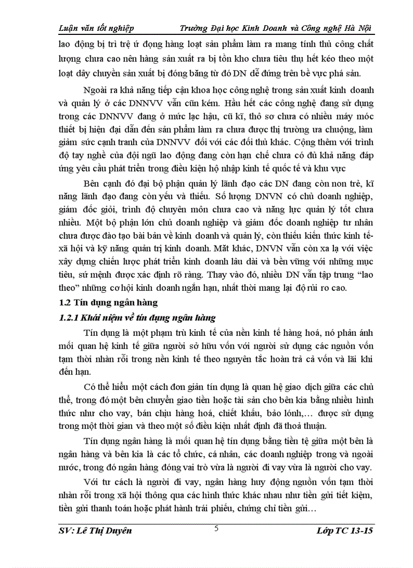 image for page Nâng cao chất lượng tín dụng đối với doanh nghiệp nhỏ và vừa tại Ngân hàng Nông nghiệp và Phát triển Nông thôn chi nhánh Huyện Đông Sơn Tỉnh Thanh Hóa