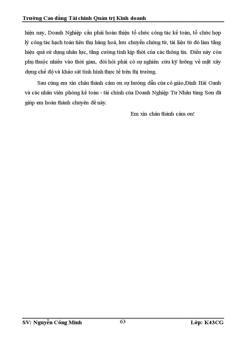 image for page Hoàn thiện công tác hạch toán tiêu thụ hàng hoá và xác định kết quả tiêu thụ tại Doanh Nghiệp Tư Nhõn Tựng sơn
