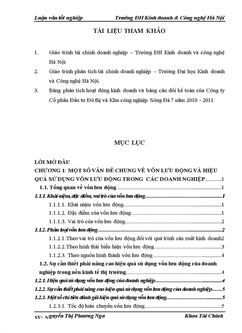 image for page Một số giải pháp nâng cao hiệu quả sử dụng vốn lưu động tại Công ty Cổ phần đầu tư Đô thị Khu công nghiệp Sông Đà 7