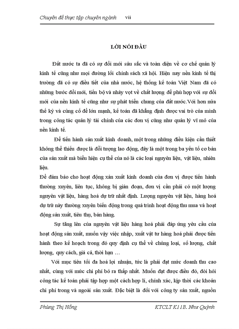 image for page Hoàn thiện kế toán nguyên vật liệu tại công ty cổ phần thực phẩm xuất khẩu trung sơn HƯNG YÊN