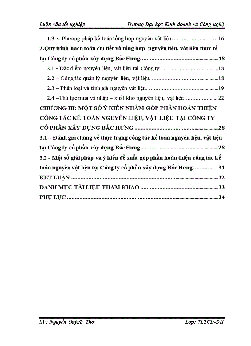 image for page Hoàn thiện hạch toán kế toán nguyên liệu vật liệu tại Công ty cổ phần xây dựng Bắc Hưng