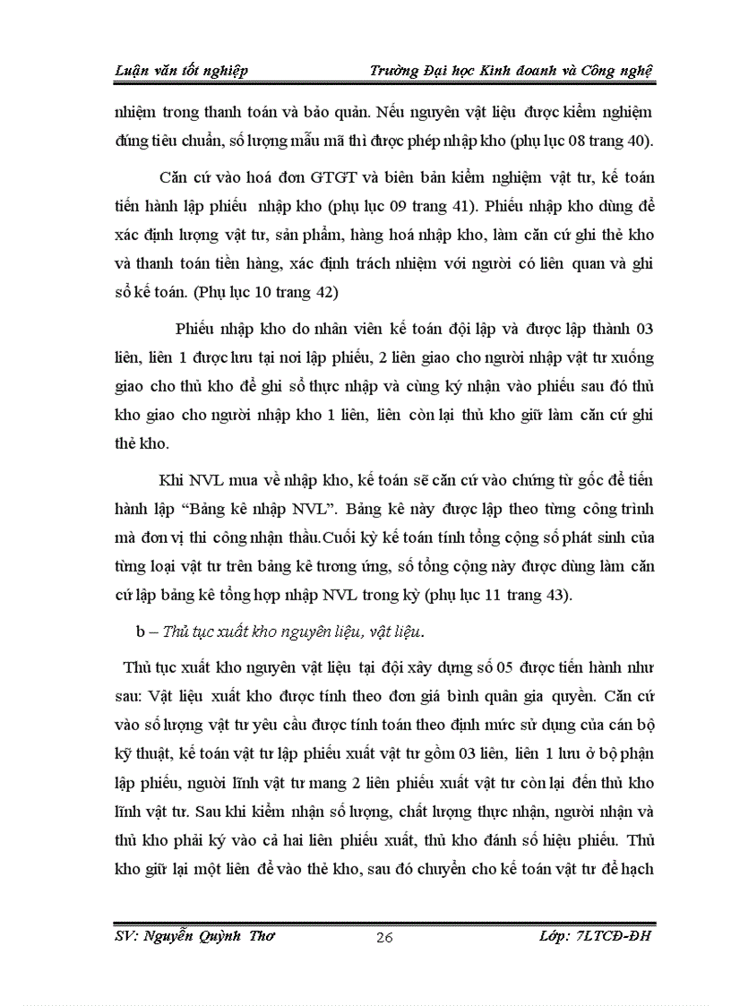image for page Hoàn thiện hạch toán kế toán nguyên liệu vật liệu tại Công ty cổ phần xây dựng Bắc Hưng