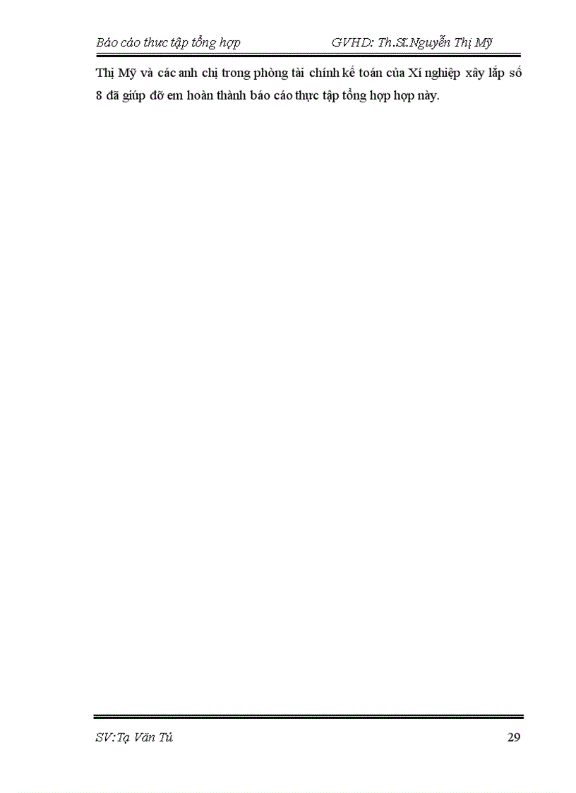 image for page Tổ chức bộ máy kế toán và hệ thống kế toán tại Xí nghiệp xây lắp số 8 Chi nhánh công ty cổ phần Lắp máy điện nước và xây dựng