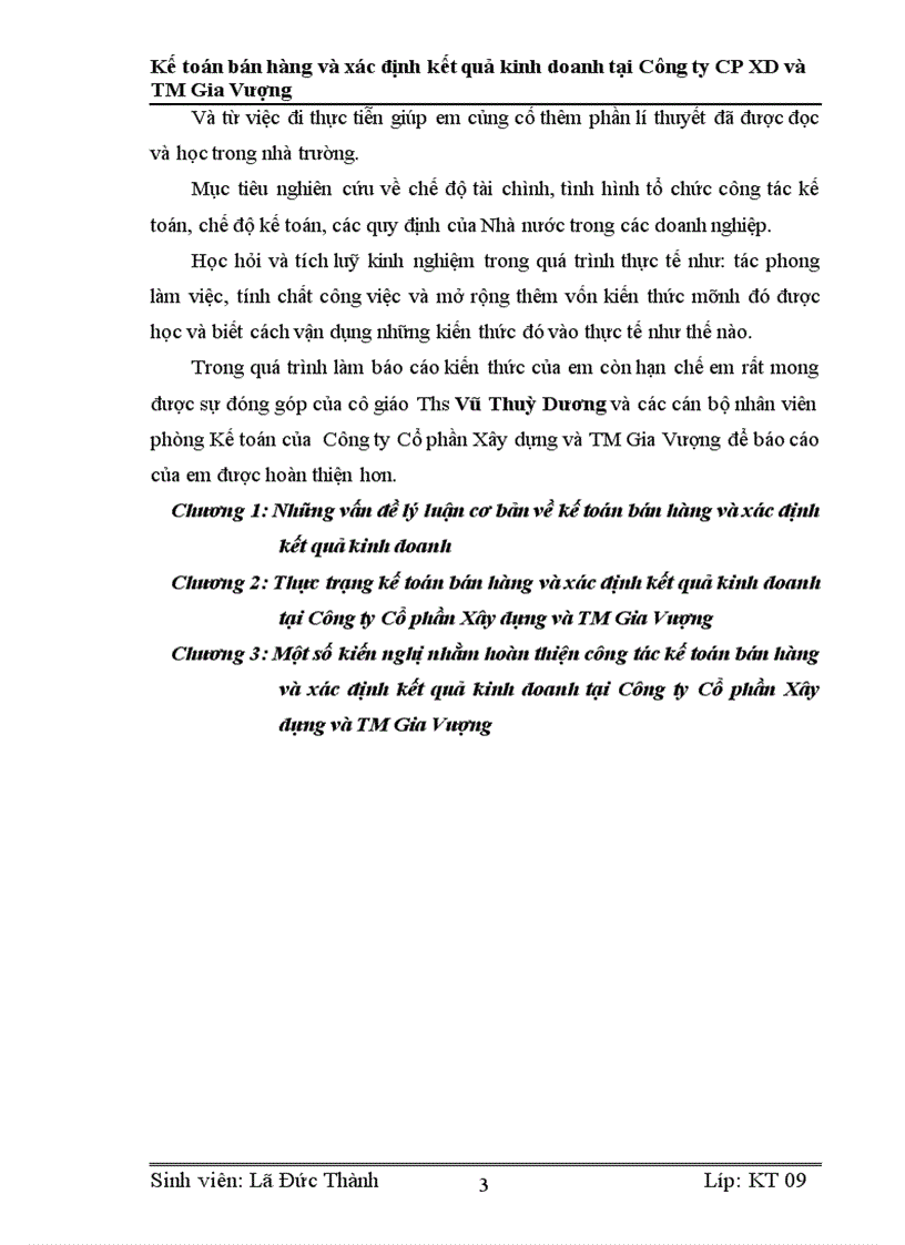 image for page Kế toán bán hàng và xác định kết quả kinh doanh tại Công ty CP XD và TM Gia Vượng