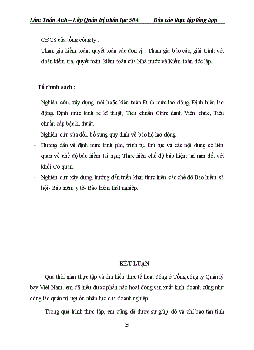 image for page Hoạt động sản xuất kinh doanh của tổng công ty quản lý bay VIỆT NAM