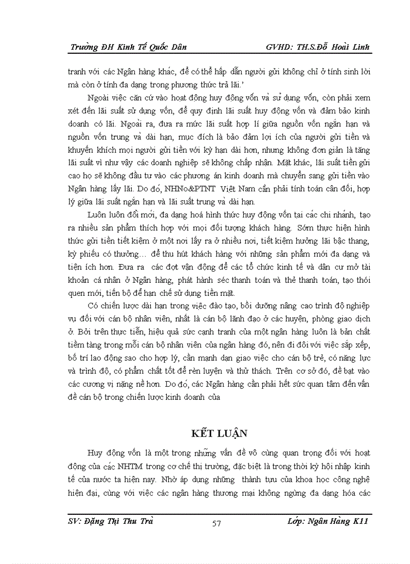 image for page Mở rộng huy động vốn tại Ngân hàng Nông nghiệp và Phát triển Nông thôn Chi nhánh tỉnh Bắc Kạn
