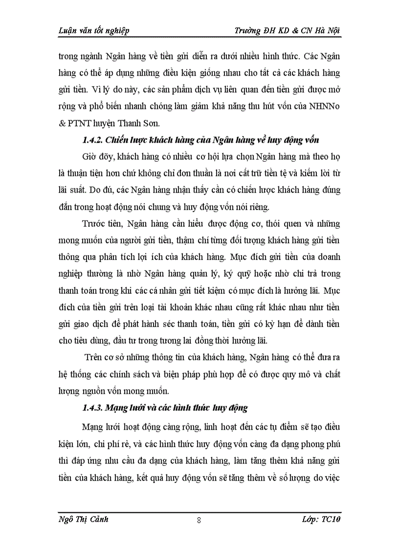 image for page Một số giải pháp mở rộng hoạt động huy động vốn tại NHNo PTNT chi nhánh huyện Thanh Sơn Tỉnh Phú Thọ