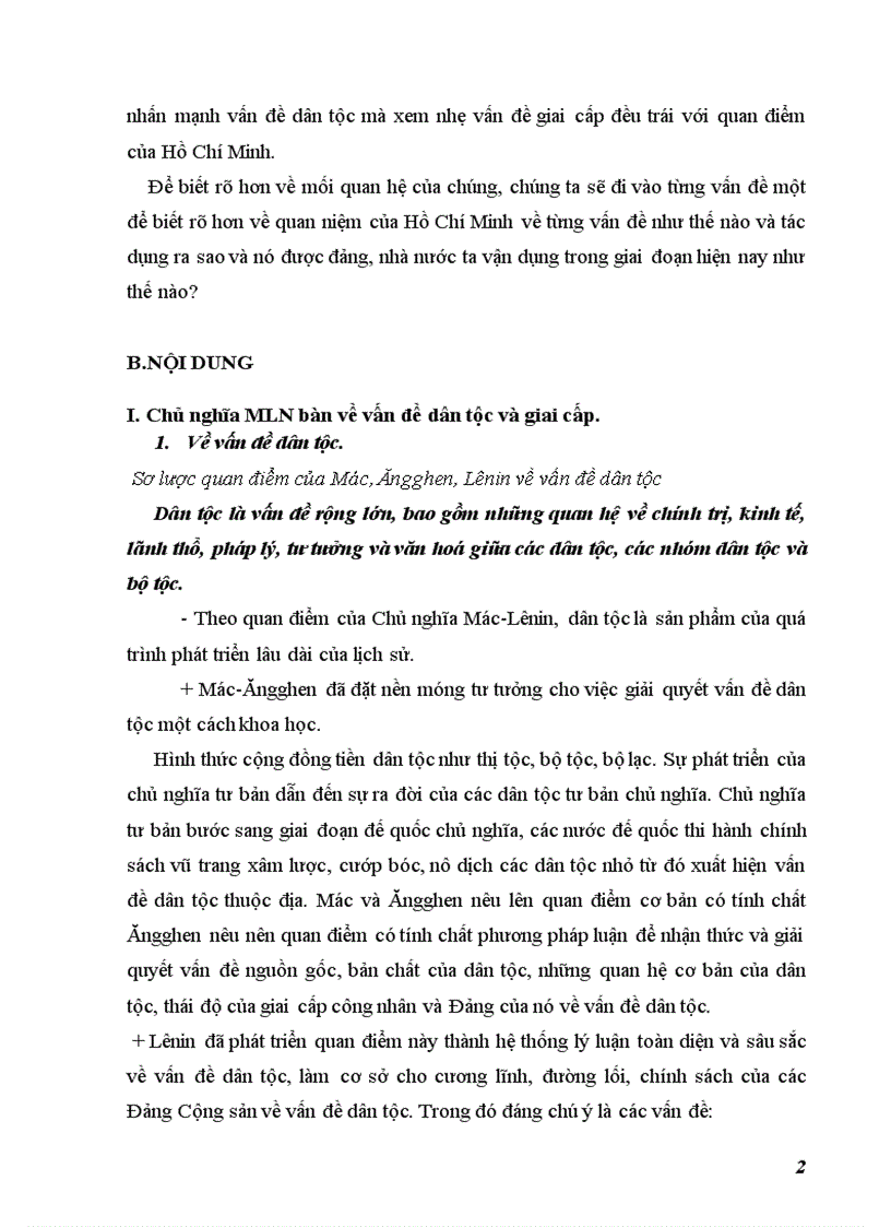 image for page Tư tưởng HCM về vấn đề dân tộc và giai cấp