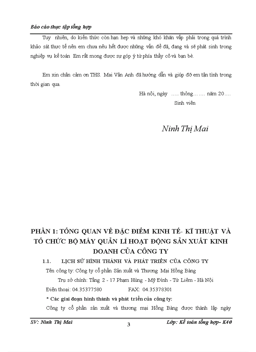 image for page Tổ chức bộ máy kế toán và hệ thống kế toán tại công ty CP SX TM Hồng Bàng 3