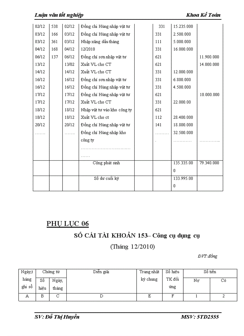 image for page Kế toán nguyên vật liệu công cụ dụng cụ tại công ty cổ phần xây dựng và thi công nền móng Thành Đại Lộc