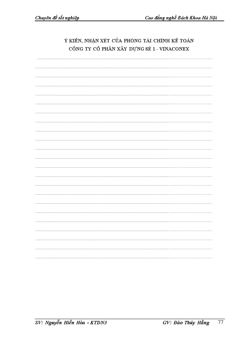 image for page Kế toán tiền lương và các khoản trích theo lương tại Công ty cổ phần xây dựng số 1 Vinaconex