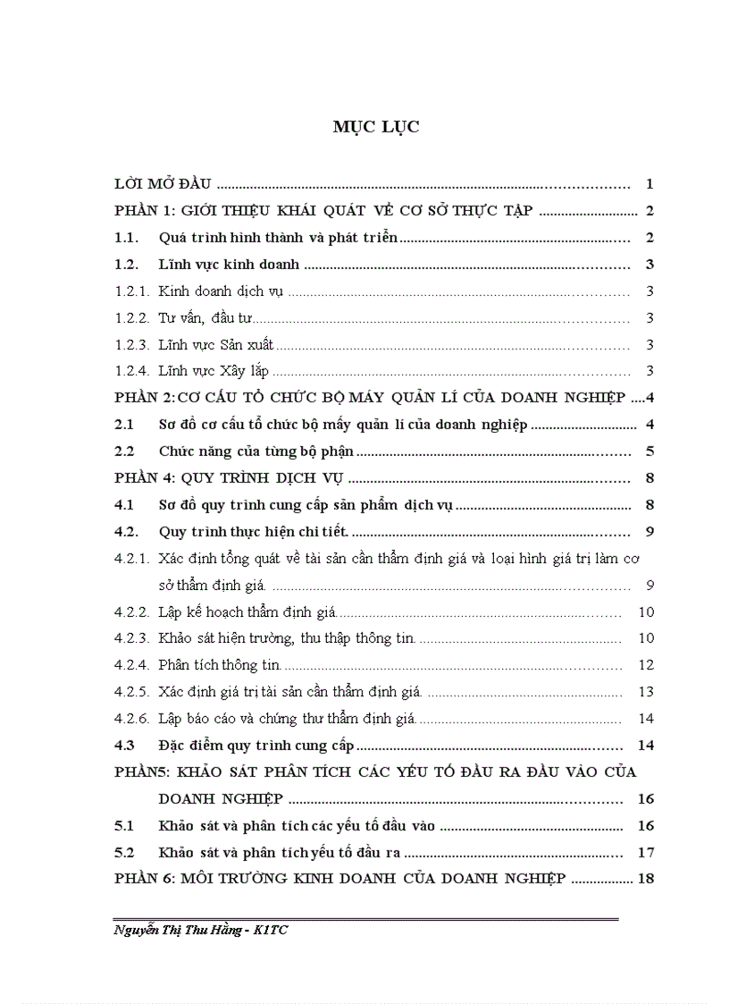 image for page Khảo sát phân tích các yếu tố đầu ra đầu vào của doanh nghiệp