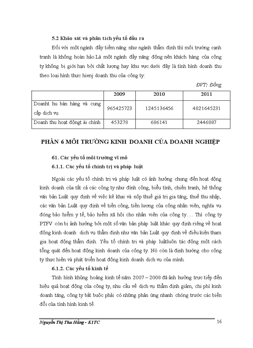 image for page Khảo sát phân tích các yếu tố đầu ra đầu vào của doanh nghiệp